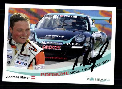 Andreas Mayerl Autogrammkarte Original Signiert Motorsport + A 234430