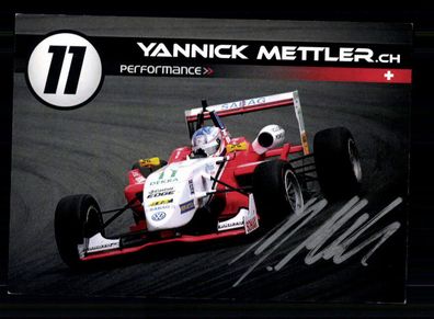 Yannick Mettler Autogrammkarte Original Signiert Motorsport + A 234432