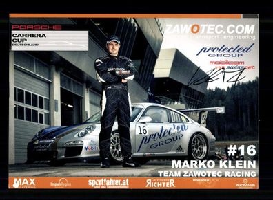 Marko Klein Autogrammkarte Original Signiert Motorsport + A 234434