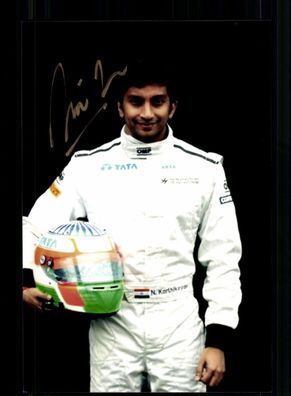 Narain Kathikeyan Formel 1 2005-2012 Foto Original Signiert + A 234097