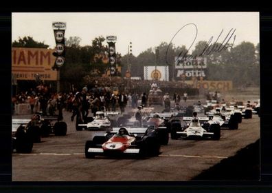 Dave Walker Formel 1 1971-72 Foto Original Signiert + A 234121