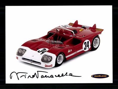 Nino Vaccarella 1933-2021 Formel 1 1961-65 Foto Original Signiert + A 234125