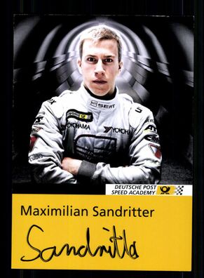 Maximilian Sandritter Autogrammkarte Original Signiert Motorsport + A 234358