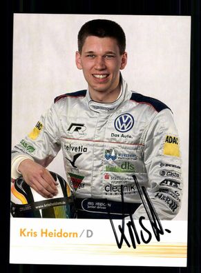 Kris Heidorn Autogrammkarte Original Signiert Motorsport + A 234388