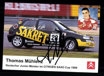 Thomas Mühlenz Autogrammkarte Original Signiert Motorsport + A 234431