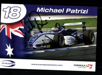 Michael Patrizi Autogrammkarte Original Signiert Motorsport + A 234258