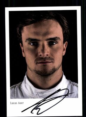 Lucas Auer Autogrammkarte Original Signiert Motorsport + A 234268