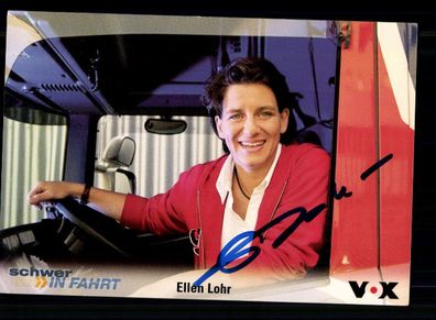 Ellen Lohr Autogrammkarte Original Signiert Motorsport + A 234294