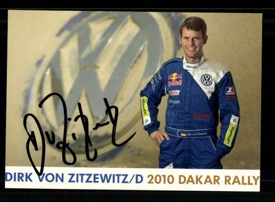 Dirk von Zitzewitz Autogrammkarte Original Signiert Motorsport + A 234335