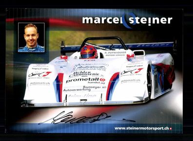 Marcel Steiner Autogrammkarte Original Signiert Motorsport + A 234343