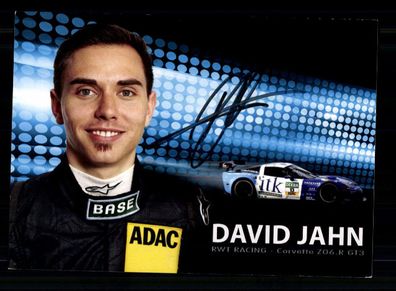 David Jahn Autogrammkarte Original Signiert Motorsport + A 234318