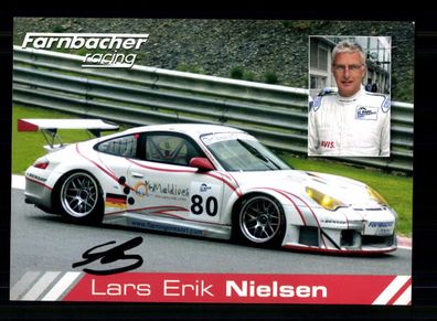 Lars Erik Nielsen Autogrammkarte Original Signiert Motorsport + A 234321