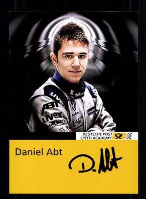 Daniel Abt Autogrammkarte Original Signiert Motorsport + A 234269