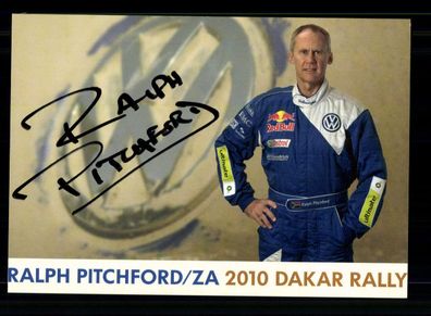 Ralph Pitchford Autogrammkarte Original Signiert Motorsport + A 234337
