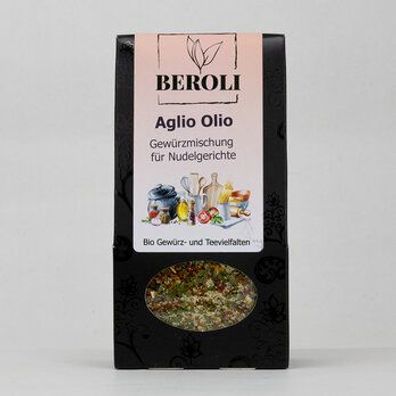 Bio Beroli 3x Aglio Olio Zubereitung für Pasta Beroli 60g