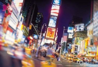 Fototapete 8-009 Times Square - 388 x 270 cm - Komar - neu - originalverpackt