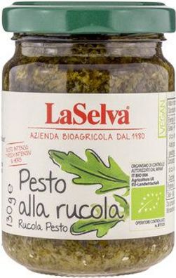 LaSelva 6x Pesto alla Rucola - Rucola Würzpaste 130g