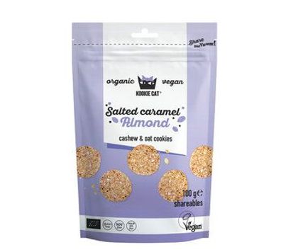 Kookie cat KookieCat Shareables Salted Caramel Almond, 100g 100g