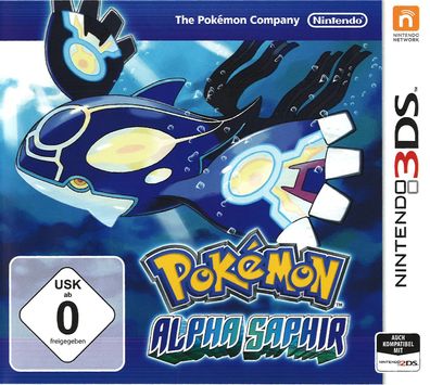 Pokemon Alpha Saphir Game Freak Nintendo 3DS 2DS - Ausführung: mit OVP