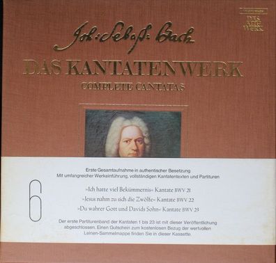 Telefunken SKW 6/1-2 - Das Kantatenwerk (Complete Cantatas) | BWV 21-23 | Vol. 6