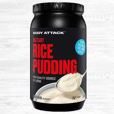 Body Attack Instant Rice Pudding 1000g Dose