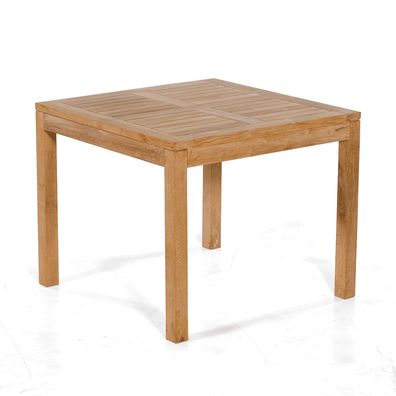 Wellington Tisch 90x90 Teakholz Braun