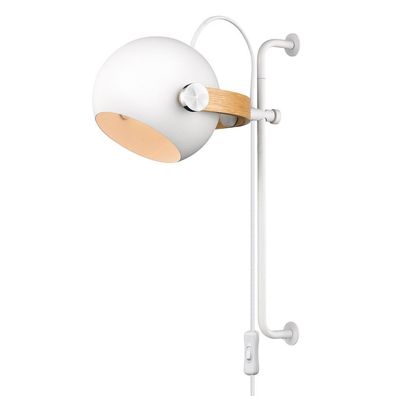 Wandleuchte DC Ø18 Weiß