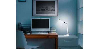 Livarno home LED-Tischleuchte / Schreibtischleuchte, 6,5 W dimmbar Weiß, Neu