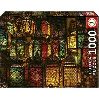 EDUCA Puzzle Magic of Arabia: Laternen-Collage 1000 Teile
