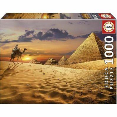 EDUCA Puzzle Magic of Arabia: Kamel in der Wüste 1000 Teile