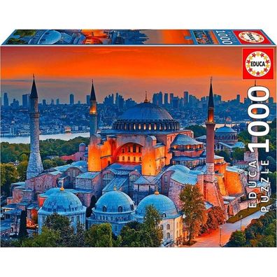 EDUCA Puzzle Blaue Moschee, Istanbul 1000 Teile
