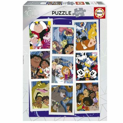 EDUCA Puzzle Disney 100 - Collage 1000 Teile
