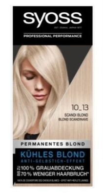 Syoss Professionelle Skandinavische Blond Haarfarbe