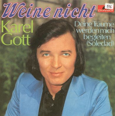 7" Cover Karel Gott - Weine nicht