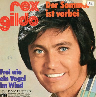 7" Cover Rex Gildo - Der Sommer ist vorbei