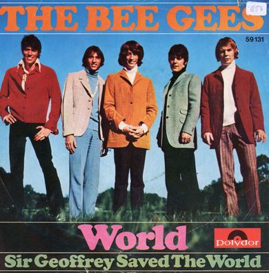 7" Cover The Bee Gees - World
