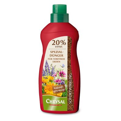 Chrysal Spezial-Dünger für torffreie Erde - 1200 ml