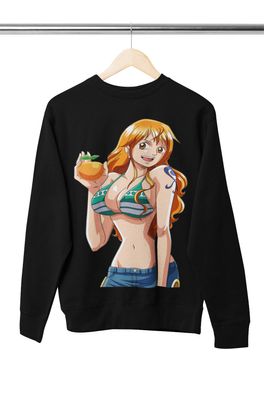 Nachhaltiger Herren Pullover Sweatshirt One Piece Namie Crew Piraten