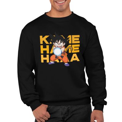 Herren Pullover Sweatshirt Dragon Ball Son Goku vegeta Saitama Kame hame ha