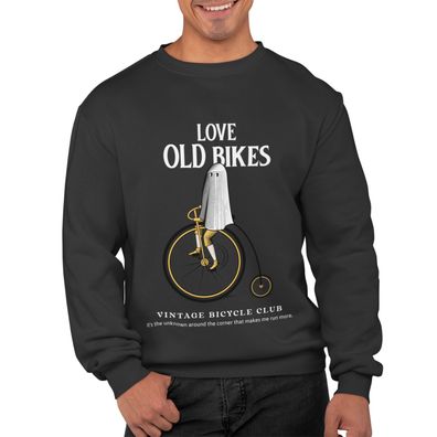 Öko Herren Pullover Fahrrad Spruch Lustiges Motive Tour de France Bike fahrren