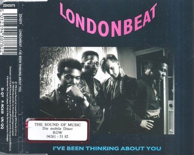 CD-Maxi: Londonbeat: I´ve Been Thinking About You (1990) Anxious Rec. - ZD43878