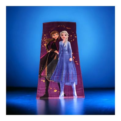 Disney Frozen Strandtuch mit Anna und Elsa | 70x140cm | 100% Baumwolle