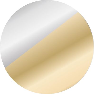 Alufolie/ Doppelfolie, gold/ silber, 10 m Rolle