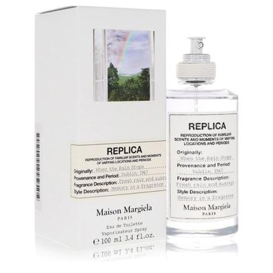 Maison Margiela Replica When The Rain Stops Eau De Toilette 100ml Neu & Ovp