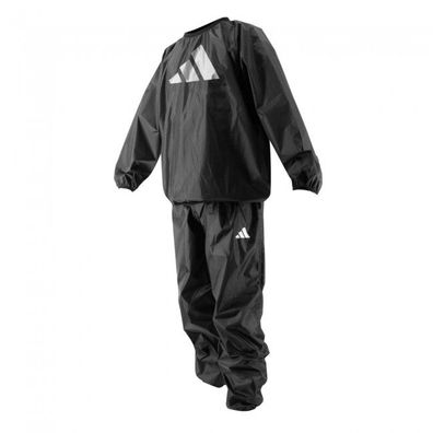 adidas Sauna Suit black/ white - Größe: M