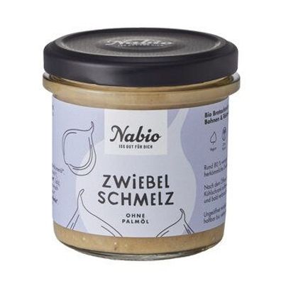 Nabio 6x Nabio Zwiebelschmelz ohne Palmöl 135g