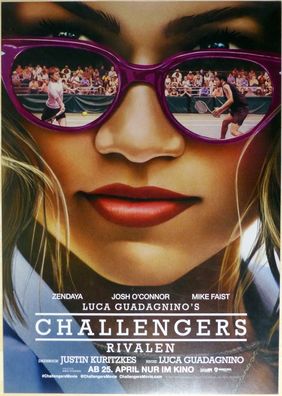 Challangers - Rivalen - Original Kinoplakat A1 - Zendaya, Josh O´Connor - Filmposter