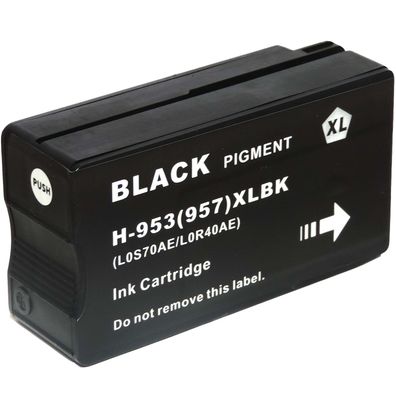 Kompatibel HP 953XL, L0S70AE BK Schwarz Black Druckerpatrone für 2.000 Seiten von D&C