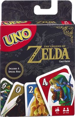 The Legend of Zelda UNO Spielkarten - Gesellschaftsspiel, Familienspiel