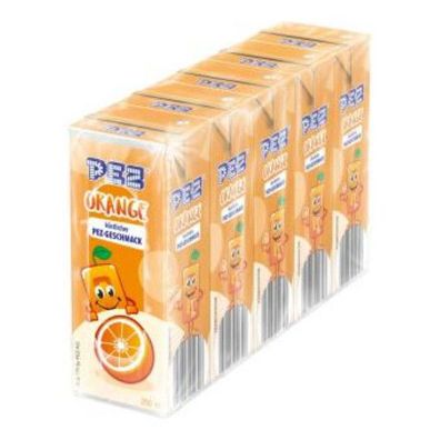 Pez Limonade Pez Geschmack Orangen 200ml x 5 